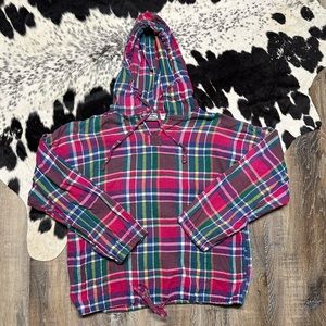 vintage | flannel pull over